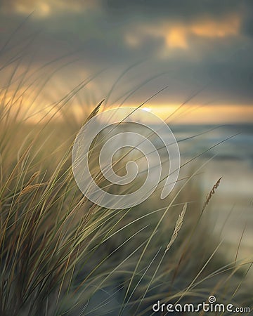Capturing the Serenity: A Naturalistic Technique for Photographi Stock Photo