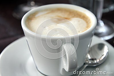 Capuccino coffee Stock Photo