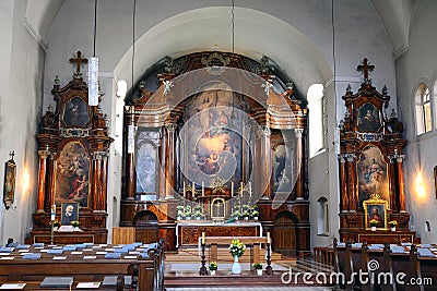 Capuchin Church, Vienna, Austria Stock Photo
