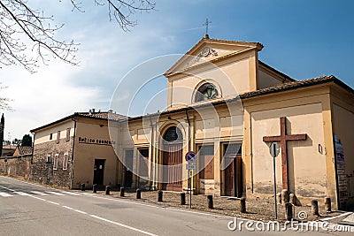 Capuchin monastery in Castel San Pietro Terme Stock Photo