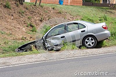 Car accident Stock Photo