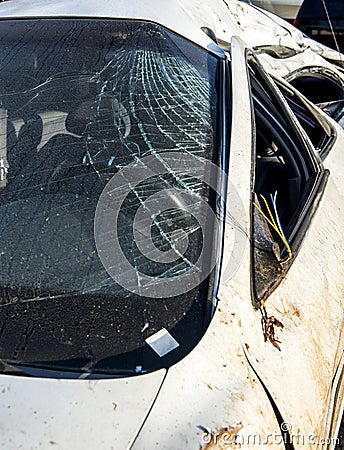 Car accident Stock Photo