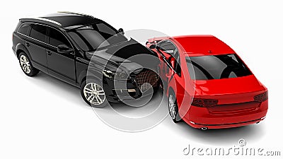 Car accident Stock Photo