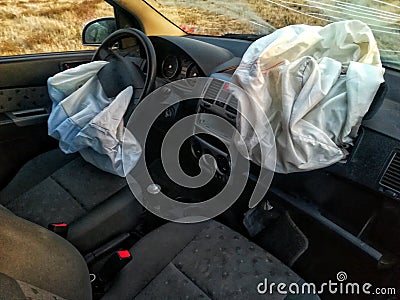 Car accident Stock Photo