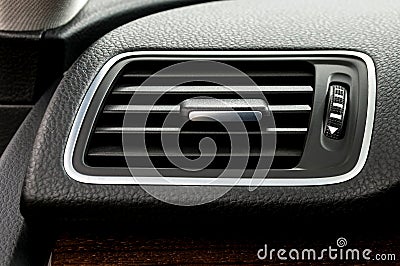 Car air conditioning system. Stock Photo