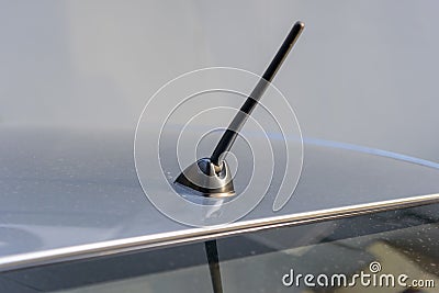 Car antenna Stock Photo