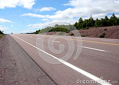 Car appearing Stock Photo