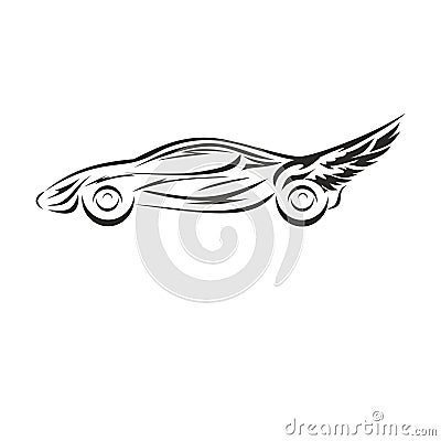 Car, avto, avtomashina, avtomobil, mashina Vector Illustration