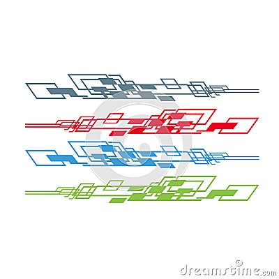 Car Bike Vehicle Graphics, Vinyls Decals illustration Vector Illustration