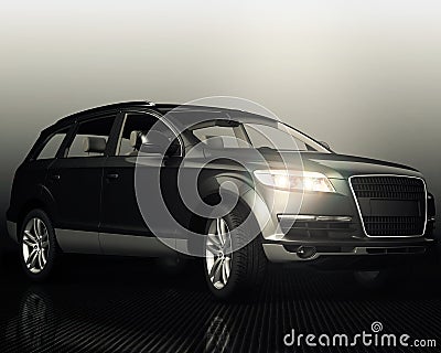 Car black Stock Photo