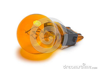 Car Blinker Bulb Stock Photo