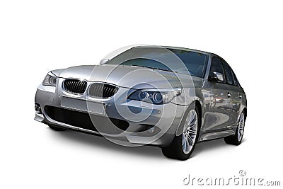 Car BMW 5 Series Stock Photo