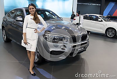 Car BMW X6 Editorial Stock Photo