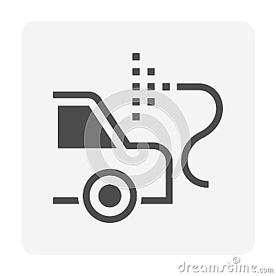 Car body paint icon Vector Illustration