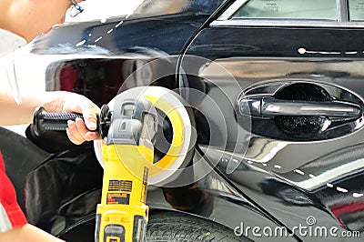 Car body work Editorial Stock Photo