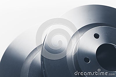 Car brake discs Stock Photo