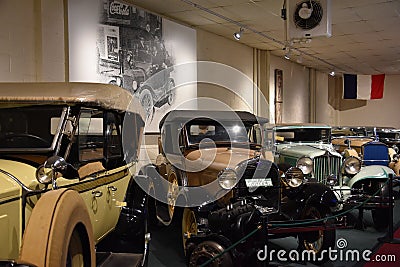 The Car and Carriage Caravan Museum in Luray, Virginia Editorial Stock Photo