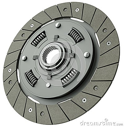 Vehicle clutch plate Stock Photo