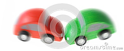 Car crash Stock Photo