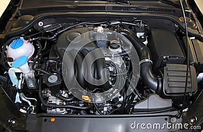 Car engine Stock Photo