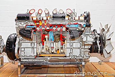 Car engine Stock Photo