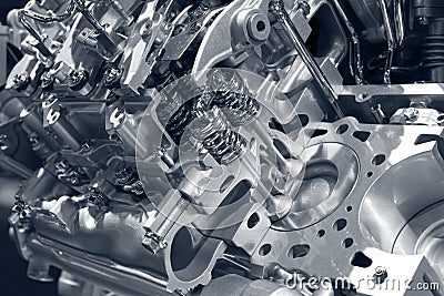 Car engine. Stock Photo