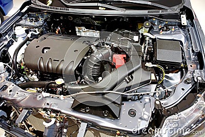 Car engine Stock Photo