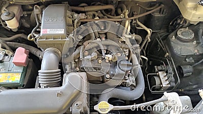 car engine appearance Stock Photo