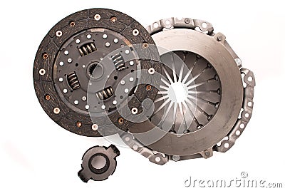 Car engine clutch Stock Photo