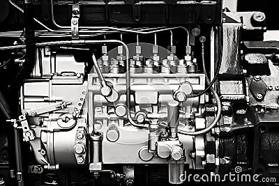 Car engine Stock Photo