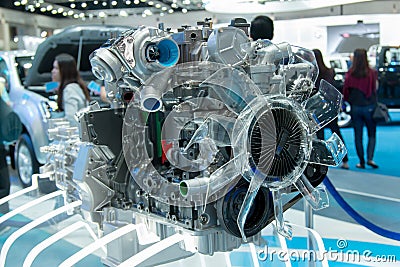Car engine Stock Photo