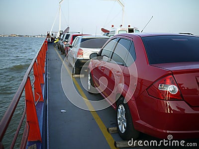 Car ferryboat Stock Photo