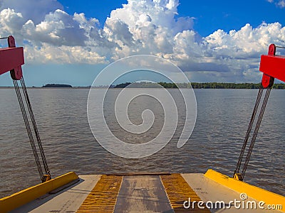 Car ferryboat Stock Photo