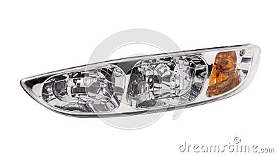 Car headlight Stock Photo