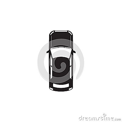 car icon. Element of transport view from above icon. One of the collections icon for website design and development, app developme Stock Photo