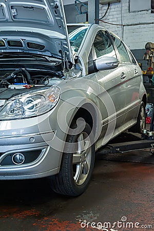 Car inspection Stock Photo