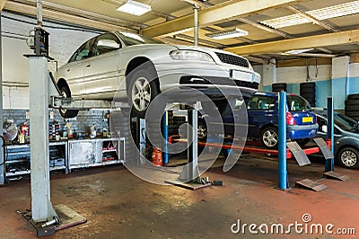 Car inspection Stock Photo