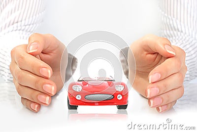 Car insurance concept. Stock Photo