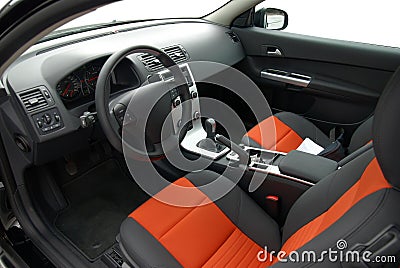 Car interior Stock Photo