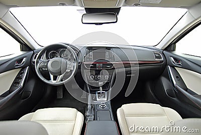Car interior Stock Photo