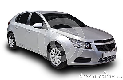 Car Isolated Stock Photo