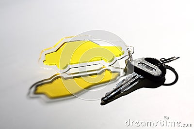 Car keychain Stock Photo