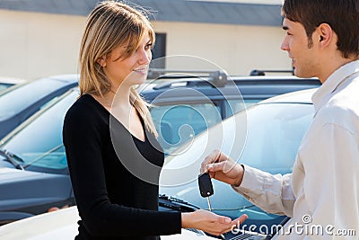 Car keys Stock Photo