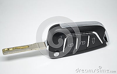 car keys, remotely locking and unlocking a car's doors. Stock Photo