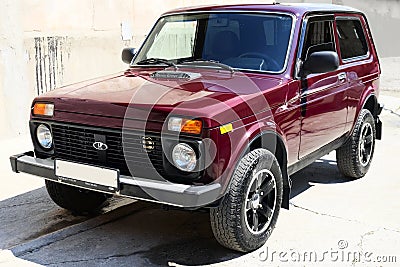 Car Lada Niva 2121 2013 Editorial Stock Photo