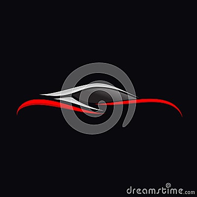 Car line logo Stock Photo