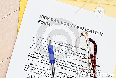 Car loan Stock Photo