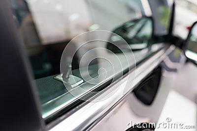 Car Locking System Stock Photo