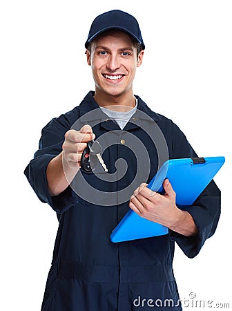 Car mechanic. Stock Photo