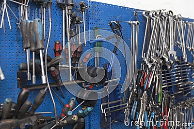 Car mechanic tool Stock Photo